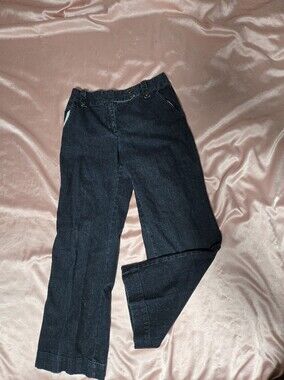 Talbots Flare Dark Wash Jeans